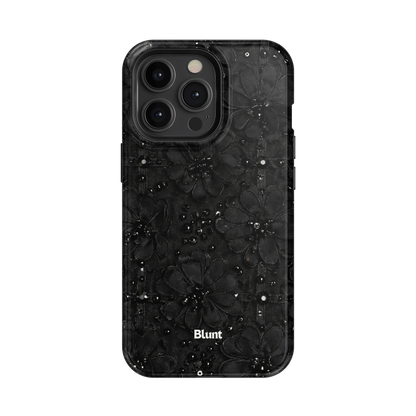 Noir Bloom iPhone Case