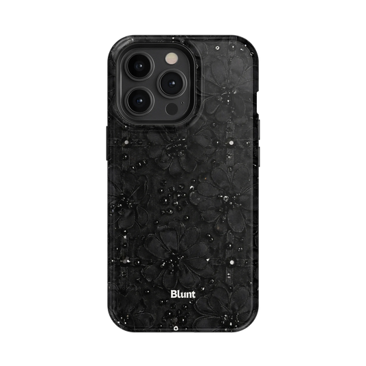 Noir Bloom iPhone Case