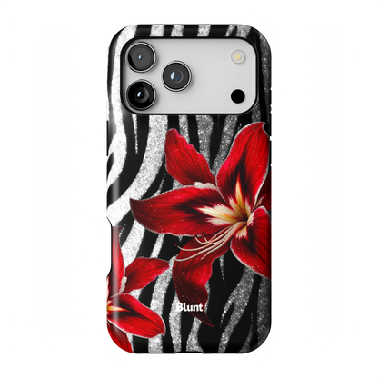 Zebra Rouge iPhone Case
