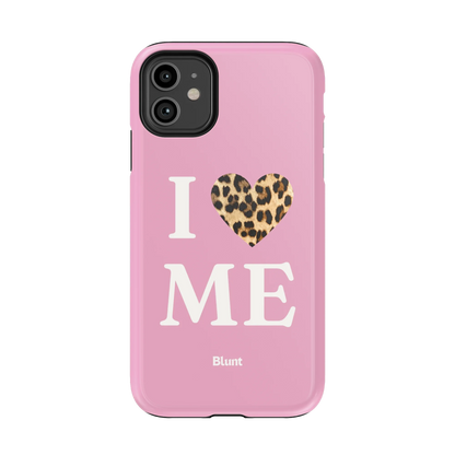 Pink I Love Me iPhone Case