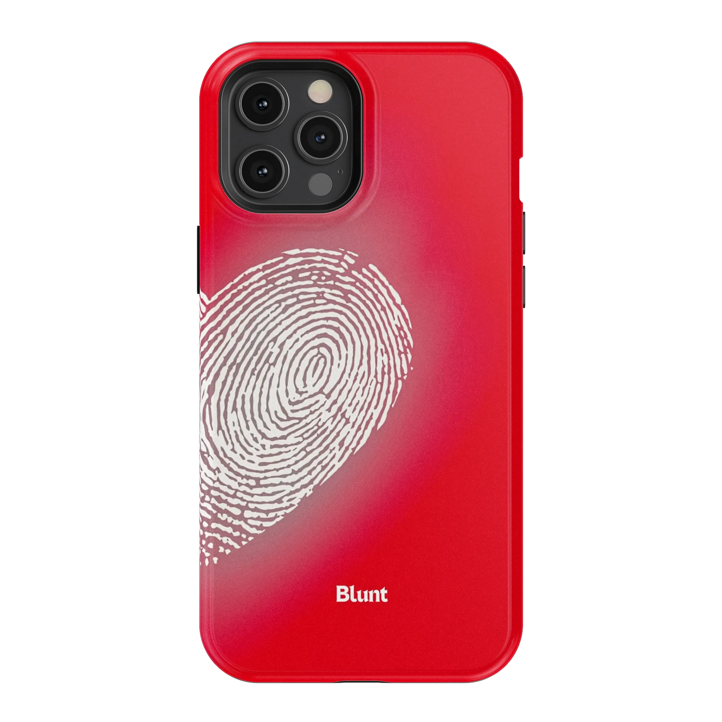 Heart Print Red iPhone Case