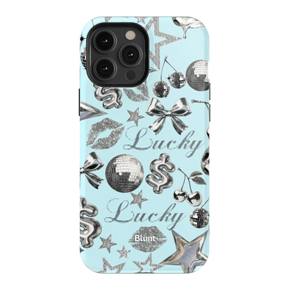 Lucky Baby Blue iPhone Case