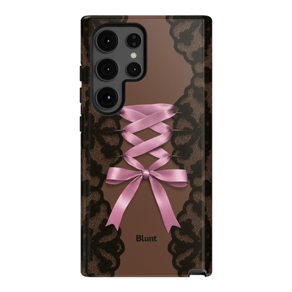 Brown Corset Samsung Case