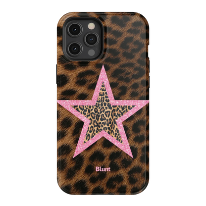 Pink Cheetah Starlette iPhone Case