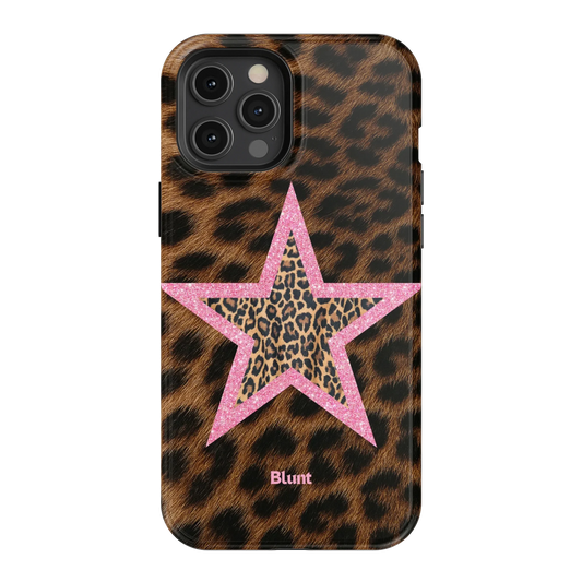 Pink Cheetah Starlette iPhone Case