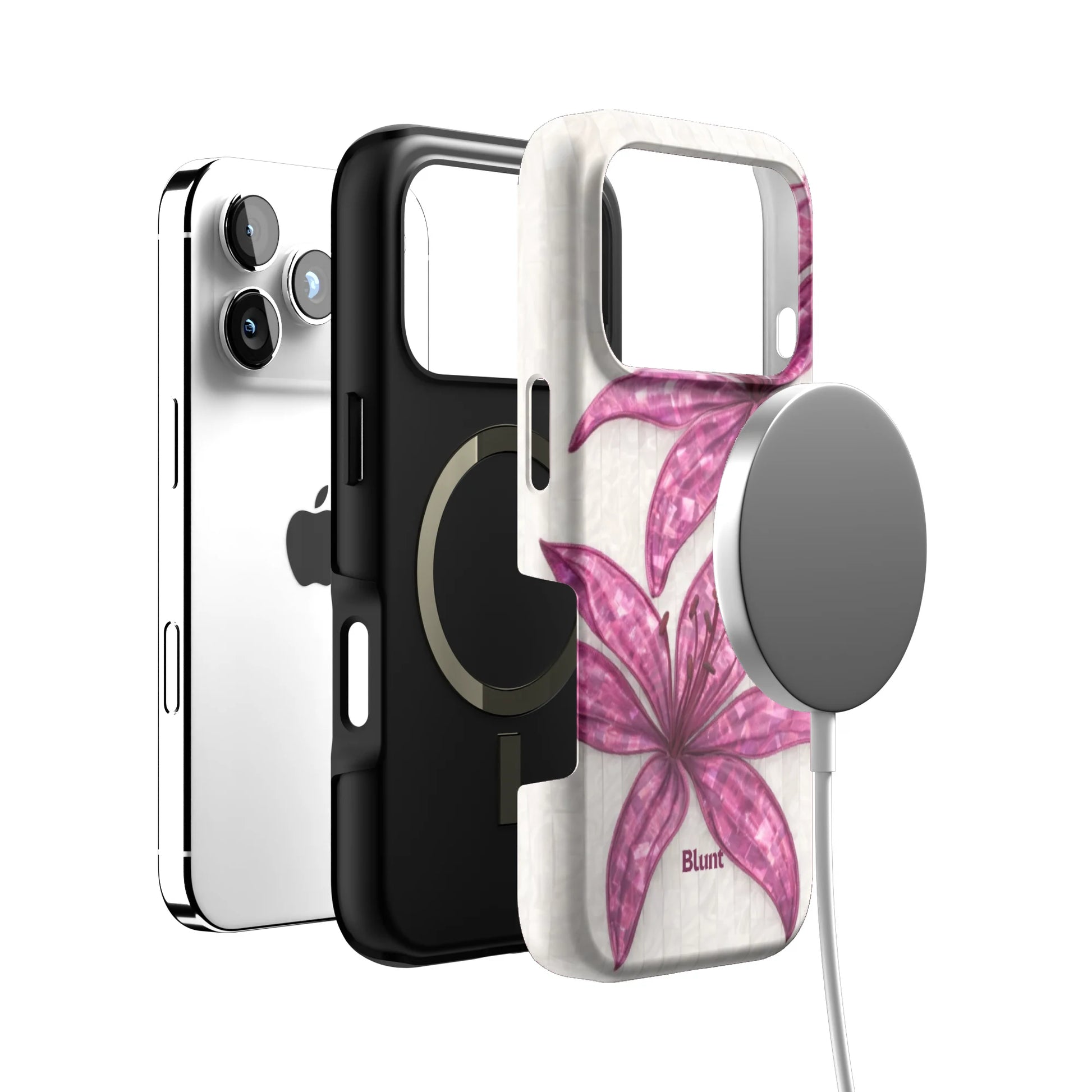 Purple-Floral-Luster-iphone-case-iPhone 17 Pro-3