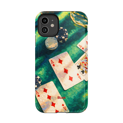 Painted Ace iPhone Case