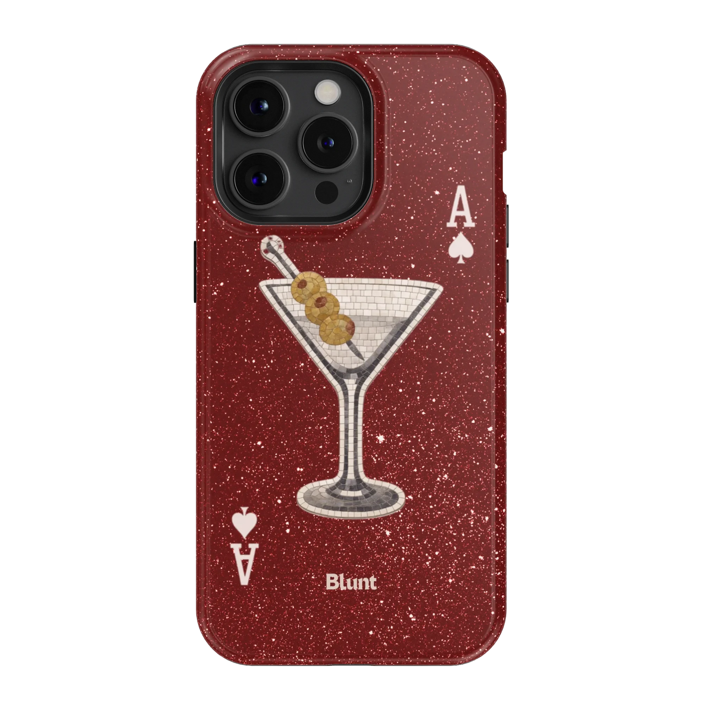 Red Dirty Martini iPhone Case