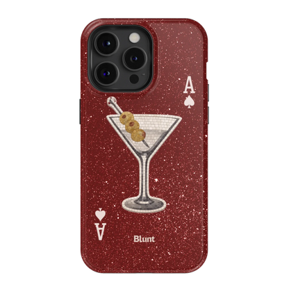 Red Dirty Martini iPhone Case