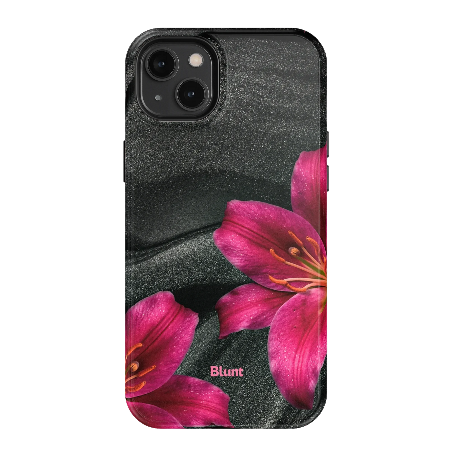 Midnight Petals iPhone Case