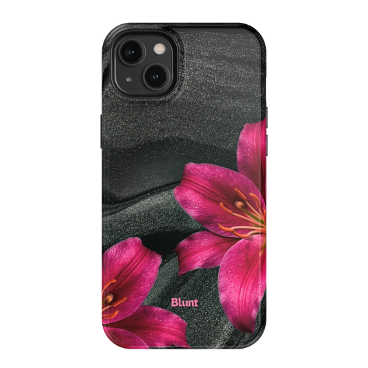 Midnight Petals iPhone Case