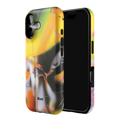 Golden Blur iPhone Case