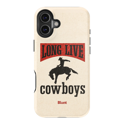 Long Live Cowboys iPhone Case