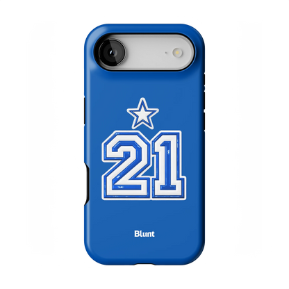 Blue All Star iPhone Case
