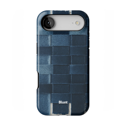 Indigo Weave iPhone Case