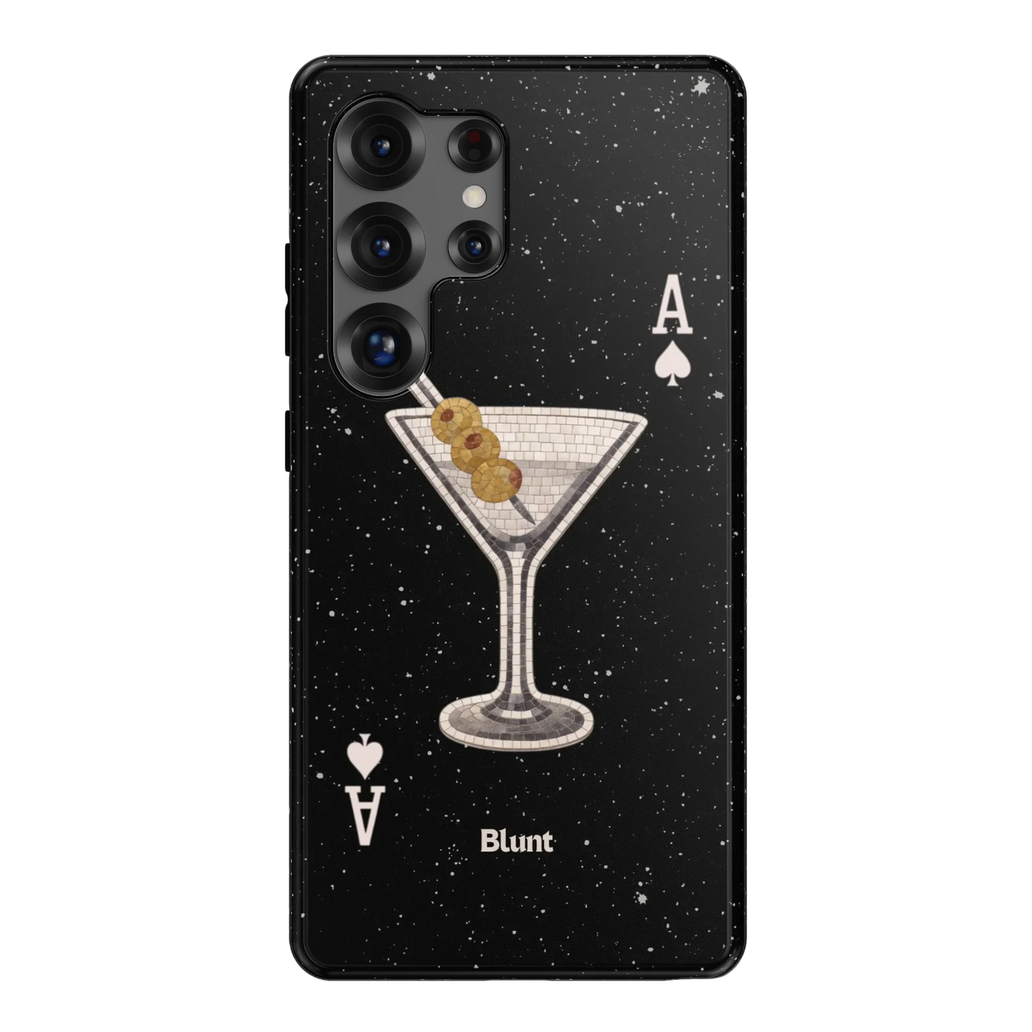 Black Dirty Martini Samsung Case