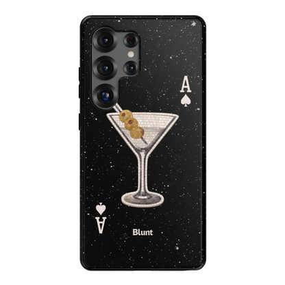 Black Dirty Martini Samsung Case