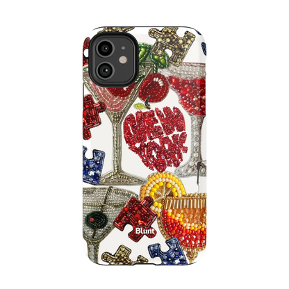 Beaded New York iPhone Case