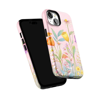 Pink-Meadow-iphone-case-iPhone 15-5