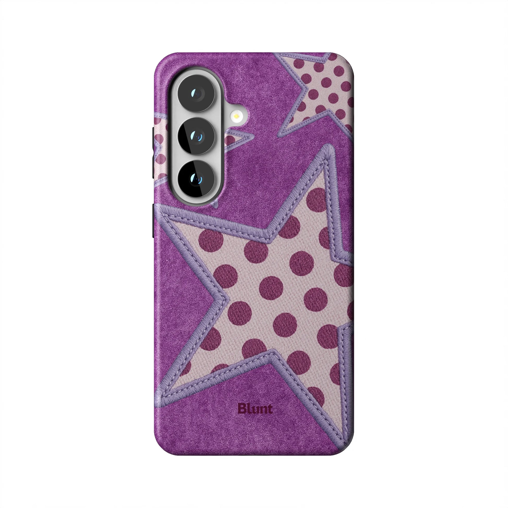 Lilac-Crush-Polka-Star-samsung-case-Galaxy S26-1
