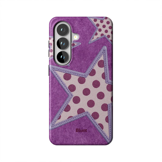Lilac-Crush-Polka-Star-samsung-case-Galaxy S26-1