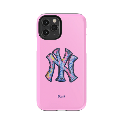 Blushed Denim iPhone Case