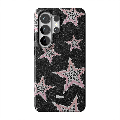 Pink Zebra Stars Samsung Case