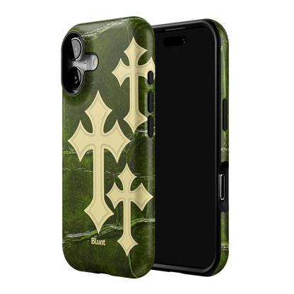 Olive Crossroads iPhone Case