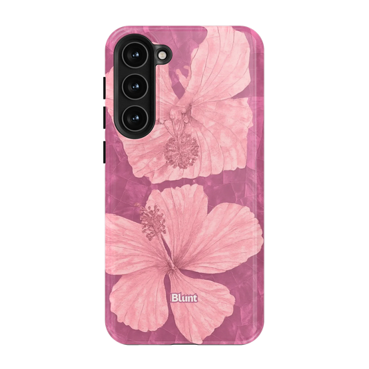 Pink Coconut Bloom Samsung Case