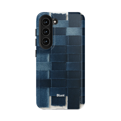 Indigo Weave Samsung Case