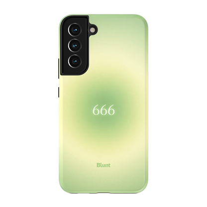 Orbit Green Samsung Case