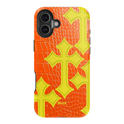 Neon Blessing iPhone Case