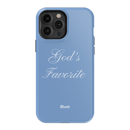 Gods Favorite Blue iPhone Case