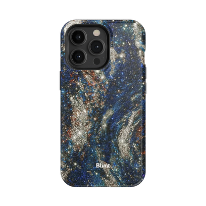 Midnight Marble iPhone Case