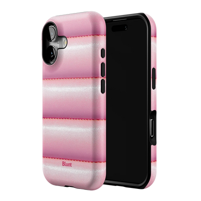 Pink Puffer iPhone Case