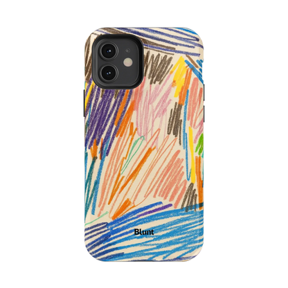 Static Lines iPhone Case