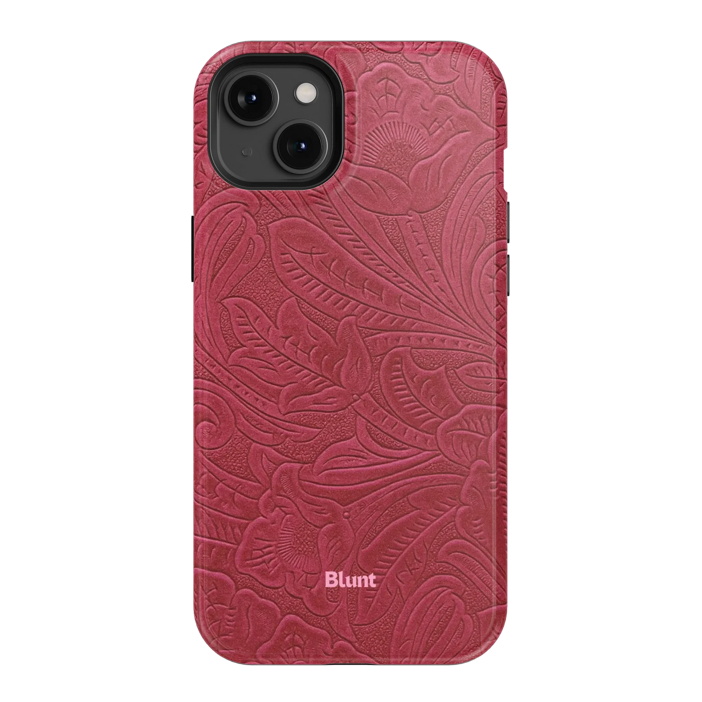 Mauve Leather iPhone Case