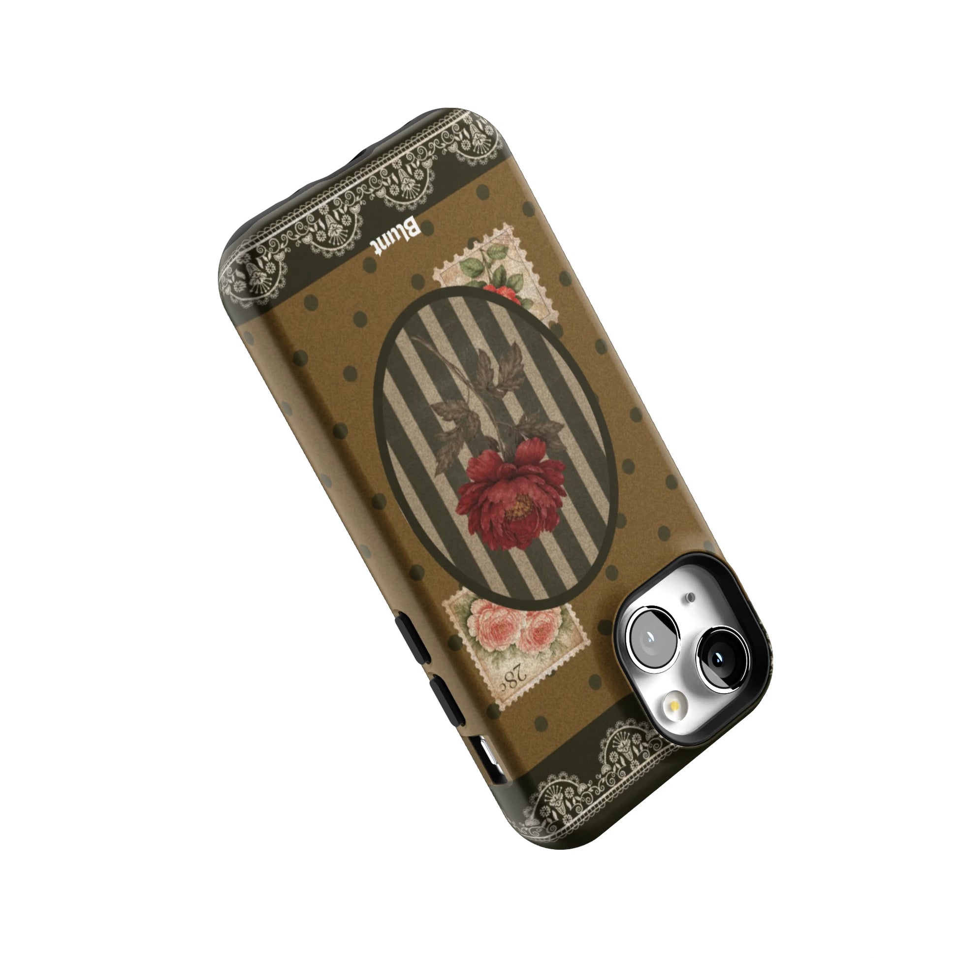 DOTTED-FLORA-iphone-case-iPhone 13 Mini-4