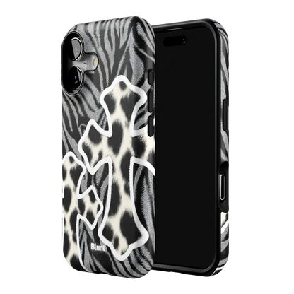 Zebra Kiss iPhone Case
