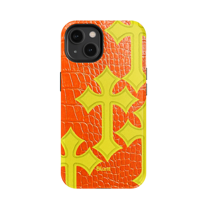 Neon Blessing iPhone Case