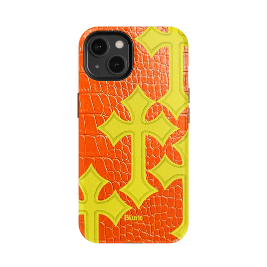 Neon Blessing iPhone Case