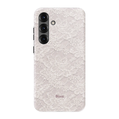 Ivory Lace Samsung Case