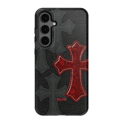 Crimson Cross Samsung Case