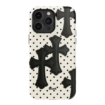 Noir Crosses iPhone Case