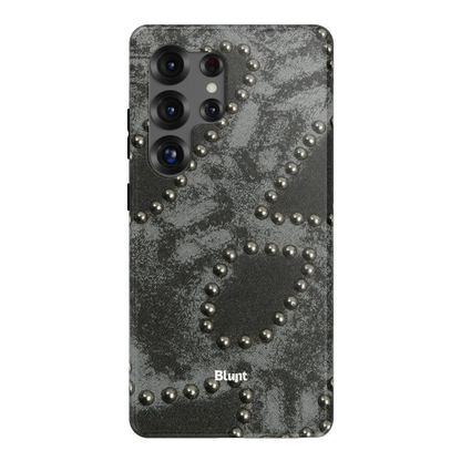 Studded Noir Samsung Case