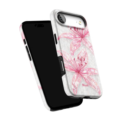Pink-Floral-Luster-iphone-case-iPhone 17 Air-5