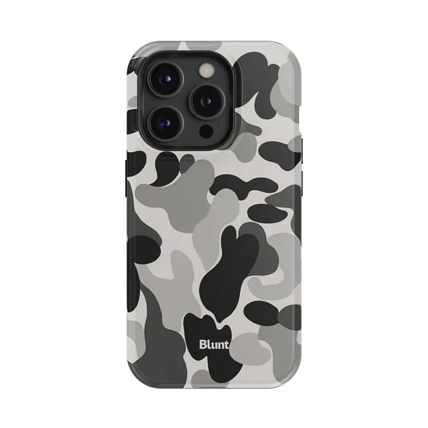 Grey Camo iPhone Case