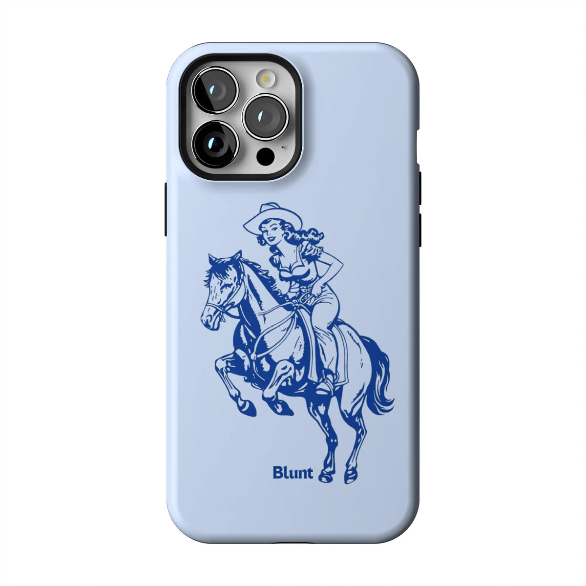 Blue-Lasso-Lady-iphone-case-iPhone 13 Pro Max-1
