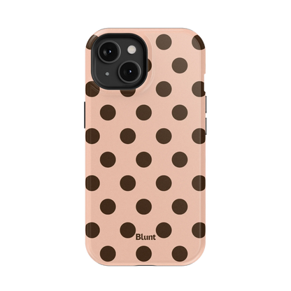 Bubble Blush Dot iPhone Case