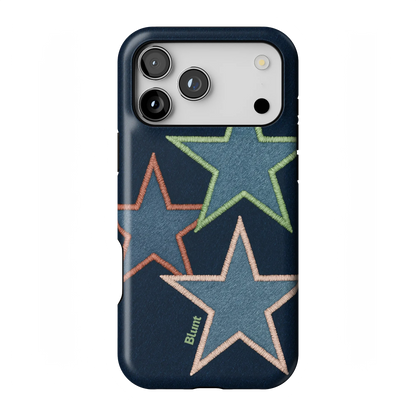 Neon Stars iPhone Case